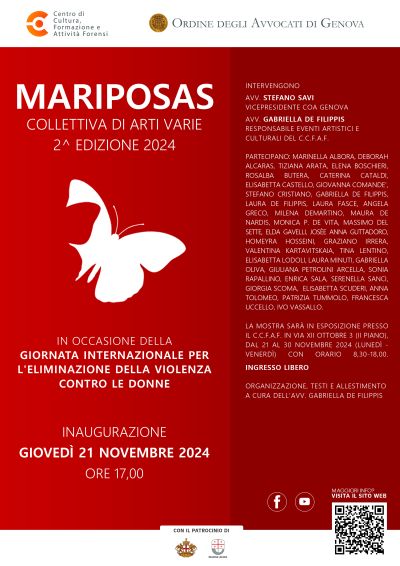 MARIPOSAS - 2^ EDIZIONE