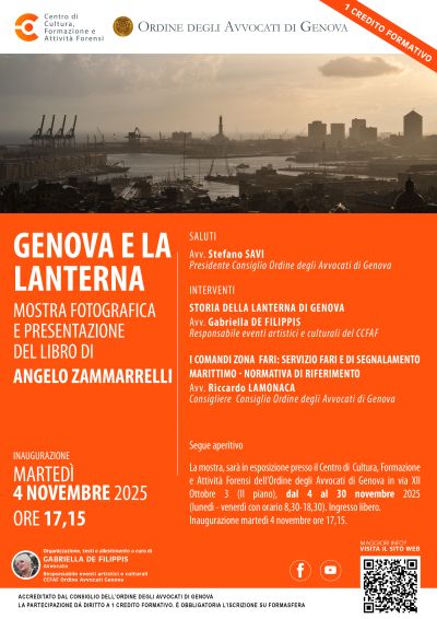 CELEBRIAMO LA NOSTRA LANTERNA CON UNA MOSTRA FOTOGRAFICA E UN LIBRO DI ANGELO ZAMMARRELLI