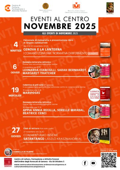 EVENTI NOVEMBRE 2025