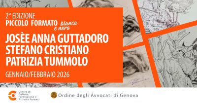 RASSEGNA DEL PICCOLO FORMATO – DISEGNO IN BIANCO E NERO: STEFANO CRISTIANO, JOSÈE ANNA GUTTADORO E PATRIZIA TUMMOLO.