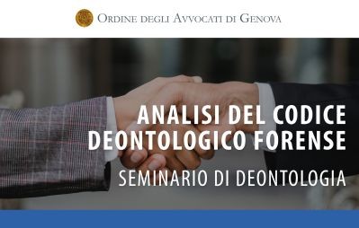 Analisi del codice dentologico  - Seminario di Deontologia