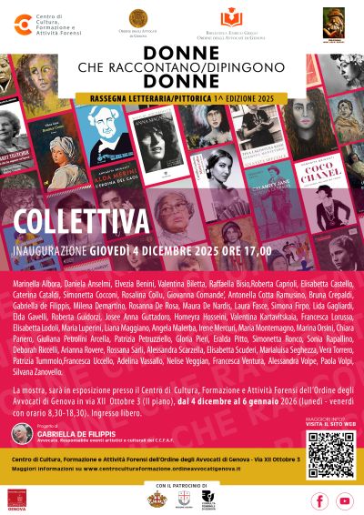 𝗜𝗻𝗮𝘂𝗴𝘂𝗿𝗮 𝗹𝗮 𝗴𝗿𝗮𝗻𝗱𝗲 𝗺𝗼𝘀𝘁𝗿𝗮 𝗰𝗼𝗹𝗹𝗲𝘁𝘁𝗶𝘃𝗮 “𝗗𝗼𝗻𝗻𝗲 𝗰𝗵𝗲 𝗿𝗮𝗰𝗰𝗼𝗻𝘁𝗮𝗻𝗼/𝗱𝗶𝗽𝗶𝗻𝗴𝗼𝗻𝗼 𝗱𝗼𝗻𝗻𝗲 – 𝟮𝟬𝟮𝟱”